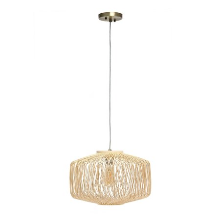 LALIA HOME Circular Rattan Pendant LHP-3001-NA